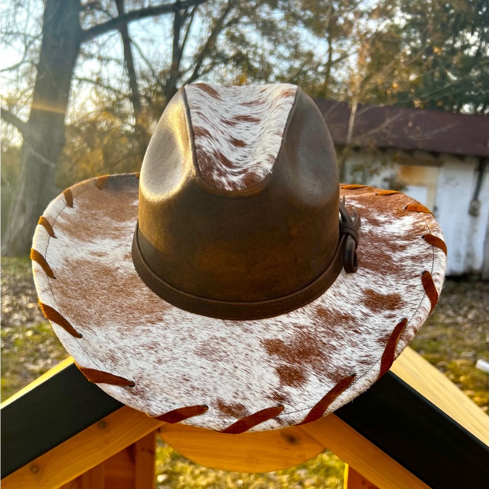 Western style cowhide hats!